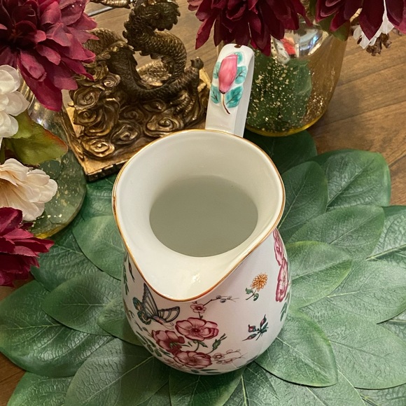 Vintage Danbury Mint Canton Rose Pitcher - Picture 10 of 16